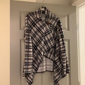 Nordstrom’s Bobeau Front Button Navy & Grey Soft Cardigan